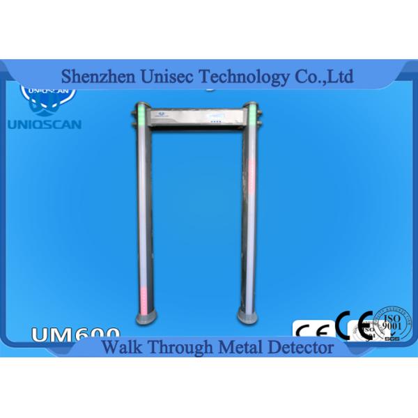 IP68 Waterproof Walk Through Security Metal Detector Door Frame 18 Zone