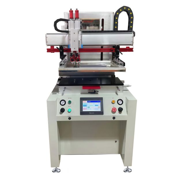 Precision Semi Automatic Servo Flatbed Screen Printing Machine For Flat Printing