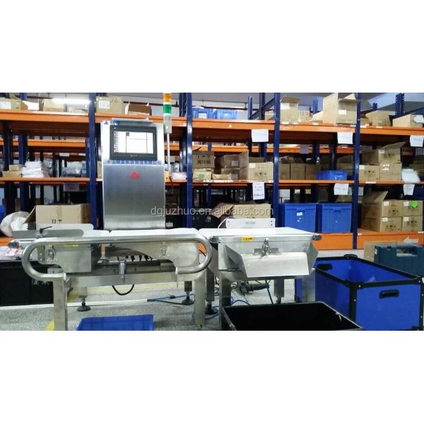 Mini Small Weighing Industrial Belt Type Conveyor Checkweigher System JZ-W100g