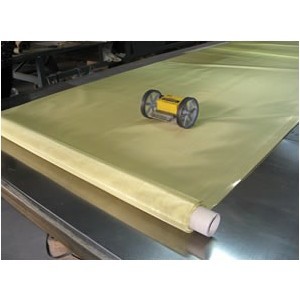 120 Mesh Ultra Thin Brass Wire Mesh Plain Weave With 0.076mm - 3.522mm Opening