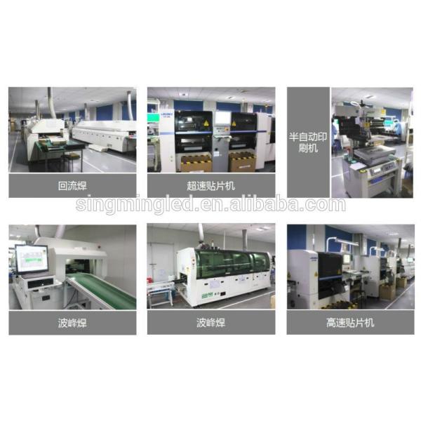 Long Lifespan AC85-265v 2700-6500K Aluminum+ Tempered Glass Material Led Flood Light