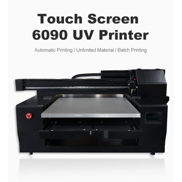 KECAI 6090 UV Printer A1 Size Large Flat Bed UV Flatbed Printer with Automatic Height Measurement for Acrylic Phone case Glass
