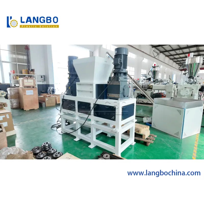 Waste Processing Shredder Machine Automatic Control System For Industrial