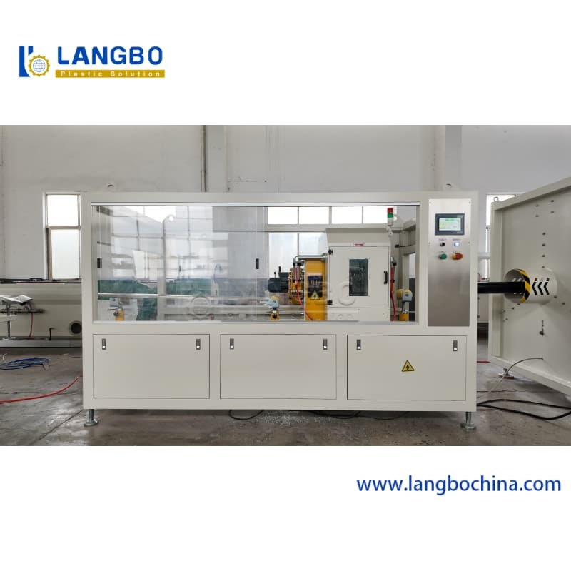 PVC Pipe Extrusion Line Engineered For Continuous Production Of Large Volume Drainage Pipes With Stable Output