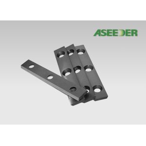 HIP Sintered ZY20 Tungsten Carbide Strips With Holes