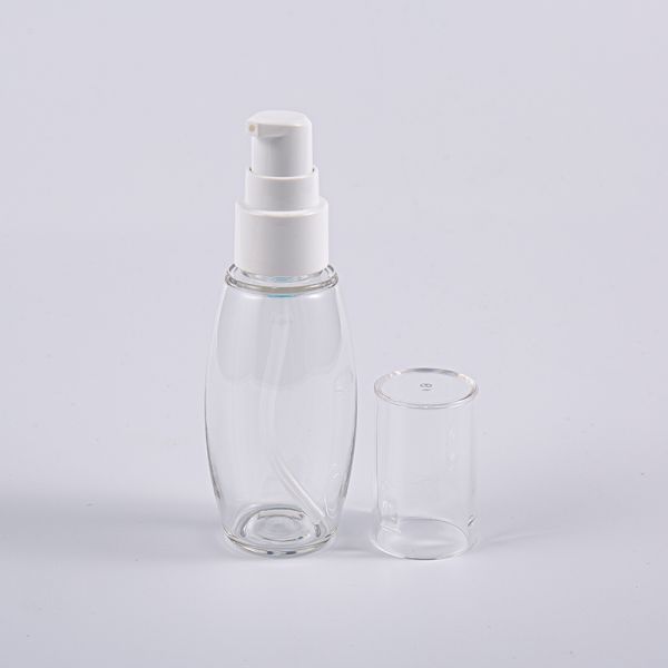 Travelling Use 50ml PETG Ball Shape Bottle With Pump