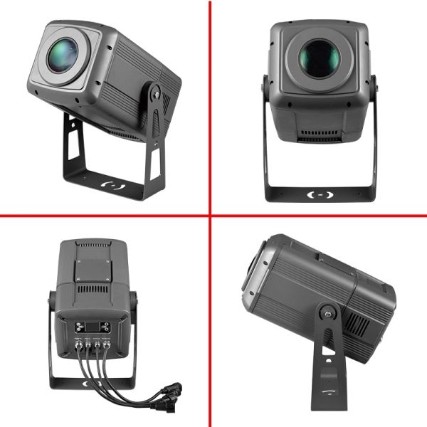 200W Outdoor Zoom LED Gobo Projector Ripple Floating Dynamic Effect Light