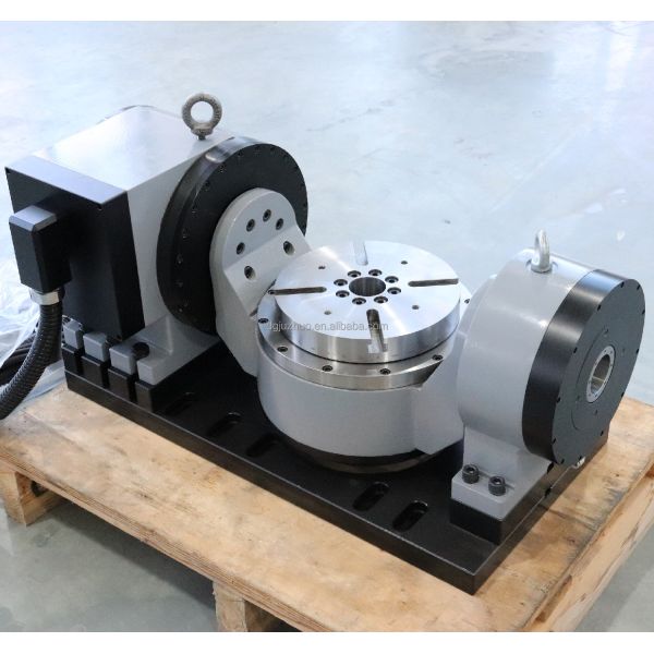 Turntable integration with CNC machinery