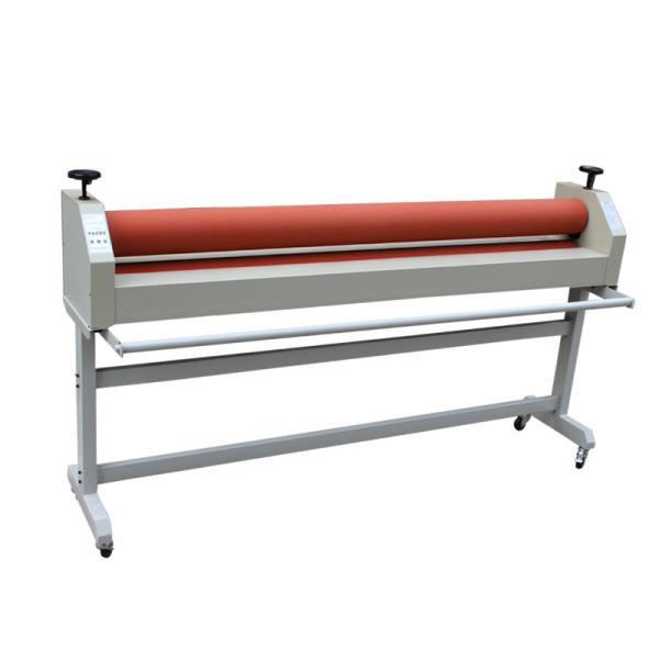 Rubber Rollers 1300mm Desktop Cold Lamination Machine Max Laminating thickness 10mm