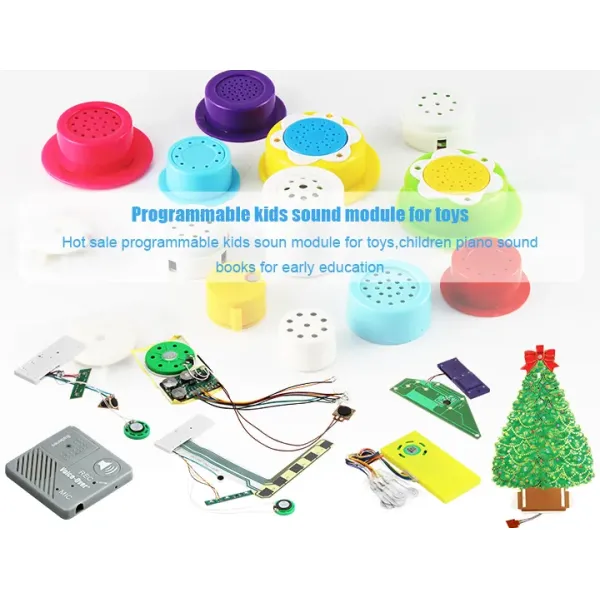 Waterproof Sound Chip with Customizable Sound Duration and Replaceable Battery for Plush Toys and Soft Toys
