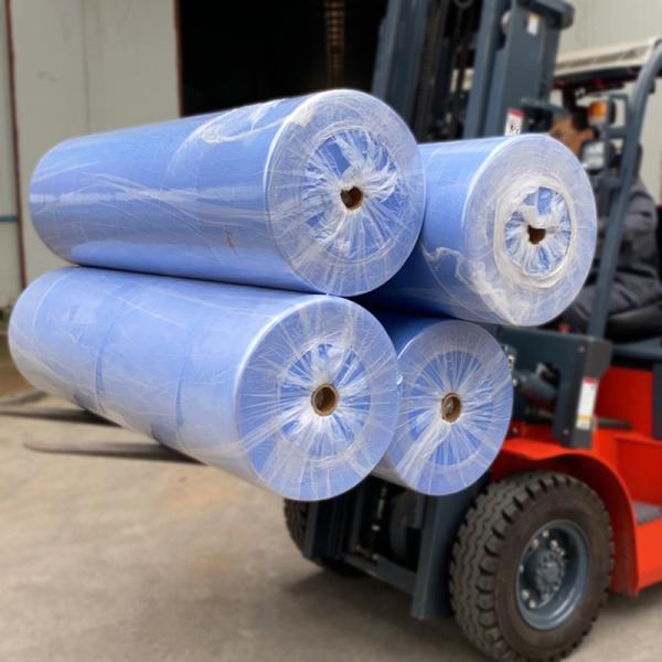 OEM PE Laminated SF SMS PP Fabric Rolls