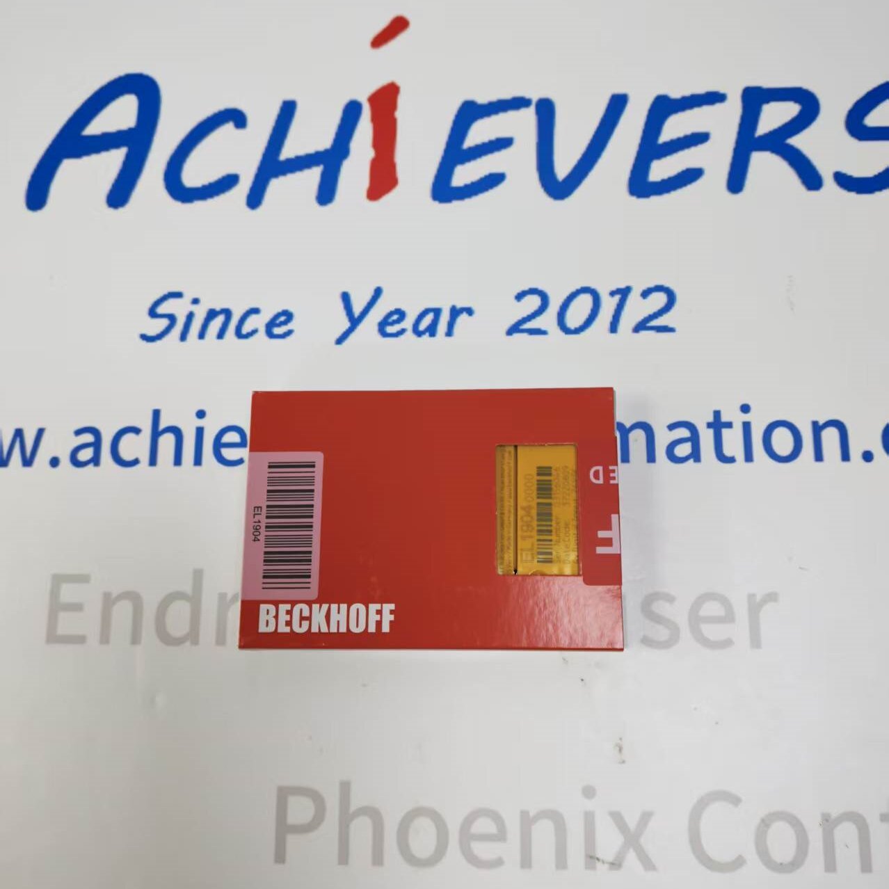 Beckhoff EL1904 | EtherCAT Terminal 4× DI 24V DC, 2ms Filter, 1-Wire, IP20 — Safety-Related Option Available