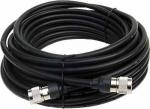 50 Ohm Cable CCTV Coaxial Cable , RG58 Braided Coaxial Cable With Solid Copper