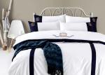 Luxury Hotel White Hotel Quality Bed Linen Duvet Cover Set 100% Cotton