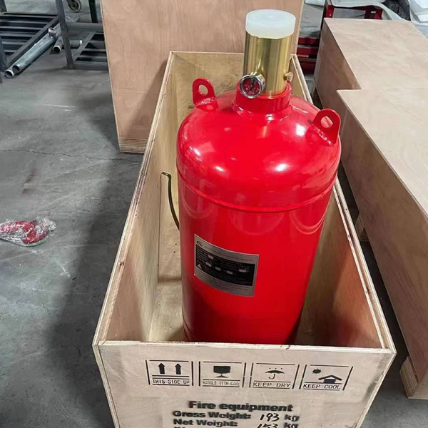 Pre-Engineered FK-5-1-12 Gas Fire Suppression System with Steel Pipe Network for Data Centers
