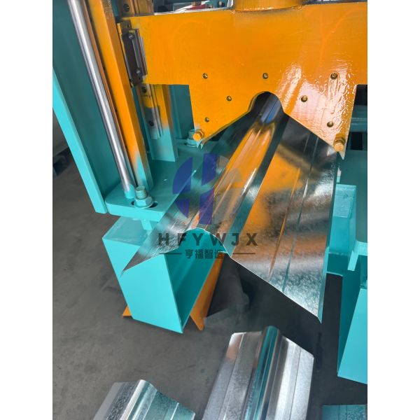High Precision Durable 300 Ridge Cap Roll Forming Machine with PLC Control for Roofing Systems
