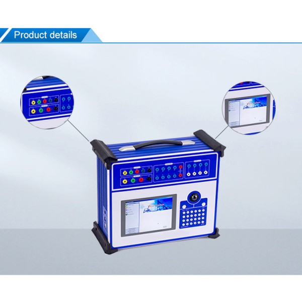 Three Phase Protective Relay Test Set With PC Control Software For Power System Testing