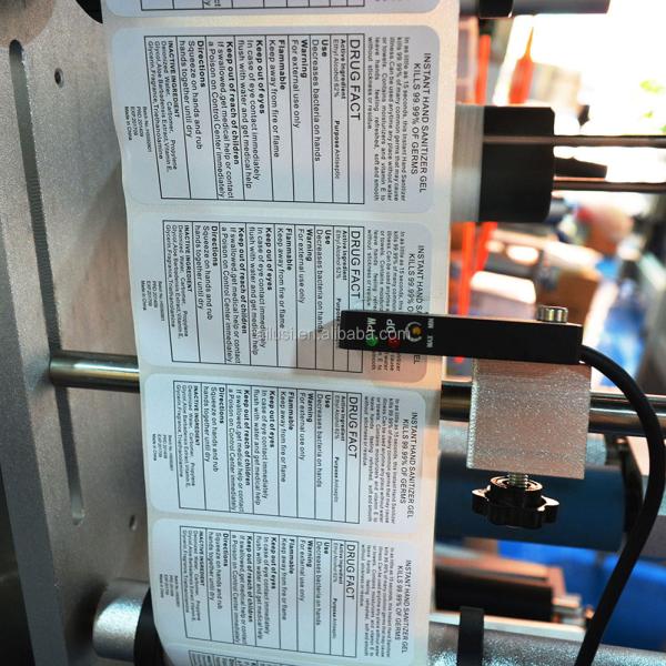 50Hz Cosmetics Round And Flat Bottle Labeling Machine 0-40 Bot / Min Semi Automatic