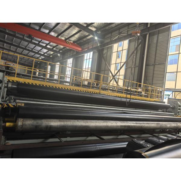 Uv Resistance Geomembrane 1.0mm 2.5mm Textured Anti Slip Easy Construction Laying Suitable Slop Application Width 6m 8m