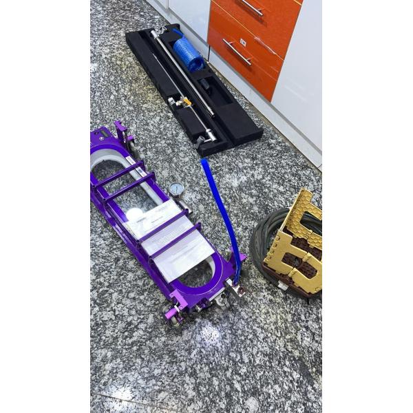 HV1800F-LED Vacuum Box Leak Tester With LED Light 60kPa Vacuum Degree 800mm Detection Length Tank Bottom Butt Lap Weld Leak Detector