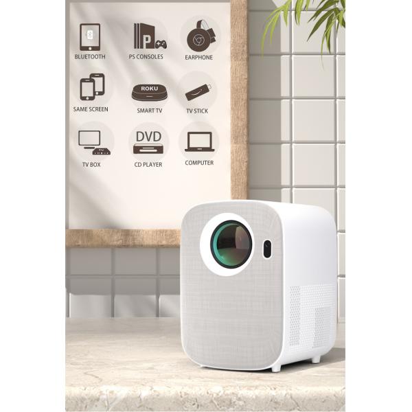 F8 Mini Full HD Netflix Licensed Projector 250 ANSI Lumens Linux Projector