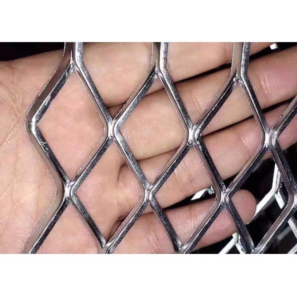 Decorative 1.6mm Expanded Steel Mesh For Architectural Applications