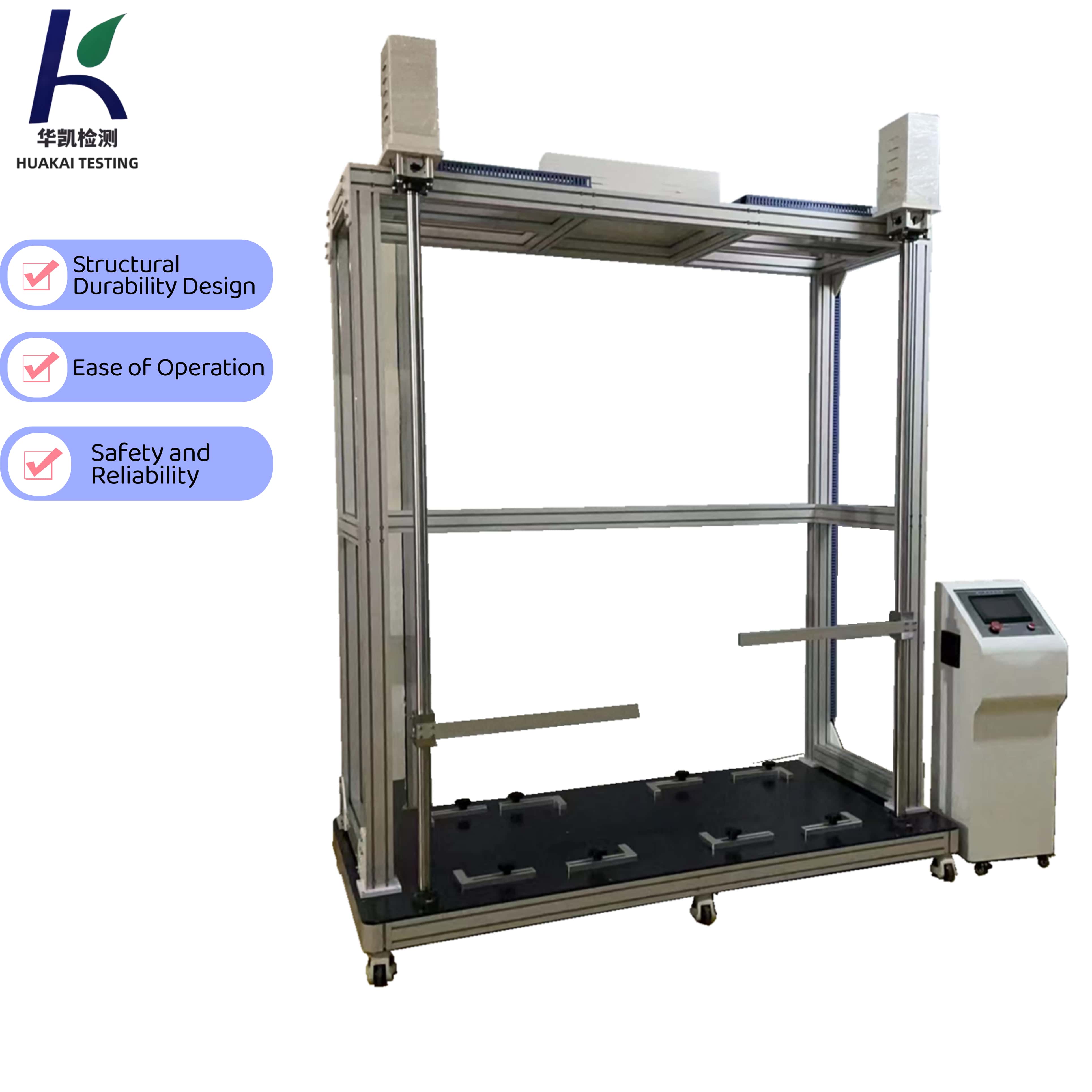 Double Swing Cabinet Door Opening-Closing Fatigue Testing Machine Left-Right Door Opening-Closing Testing Equipment