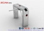 Semi Automatic Tripod Turnstile Gate Security Access Control 304 Stainless Steel