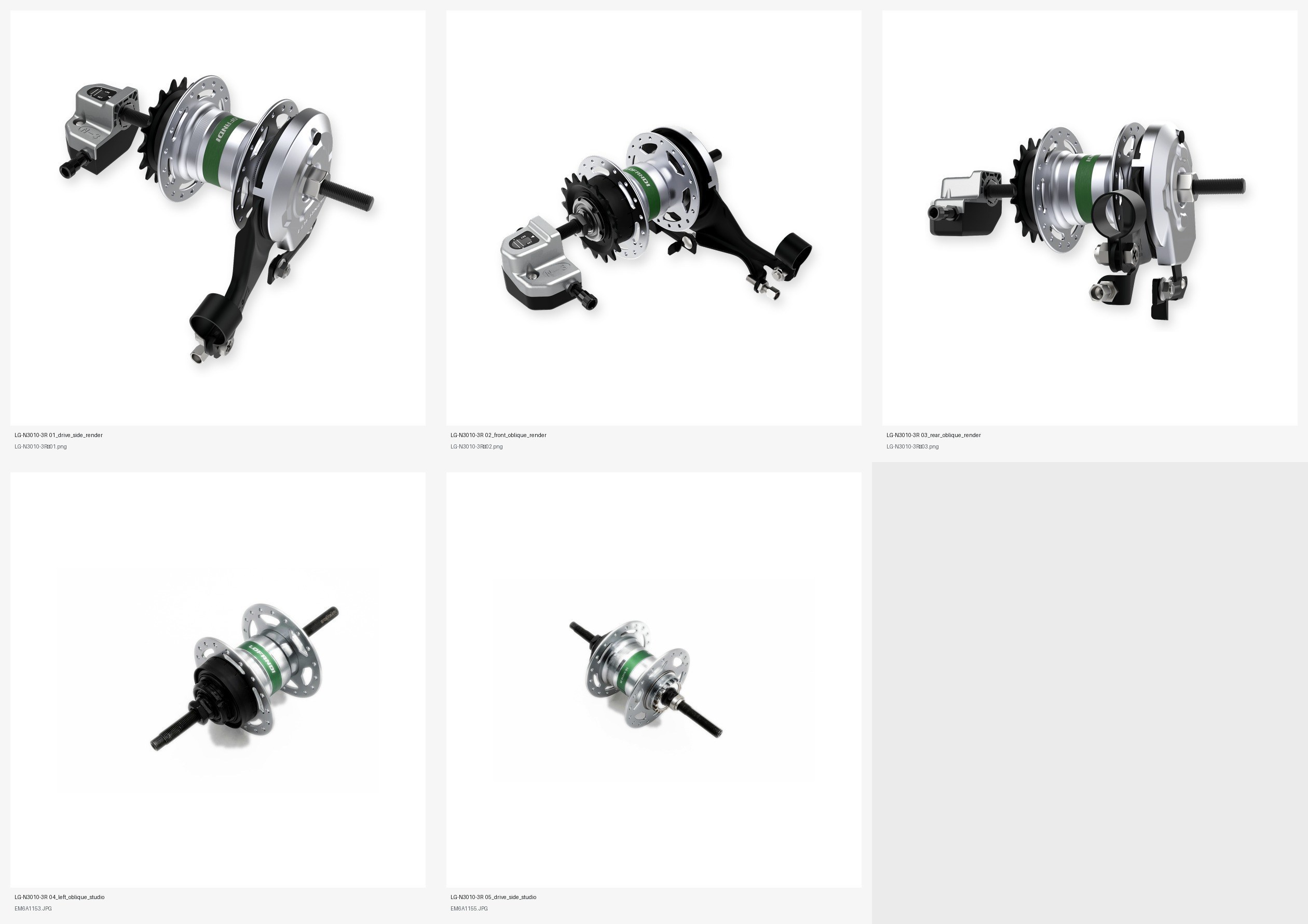 M03 Manual 3-Speed Internal Gear Hub With Roller Brake