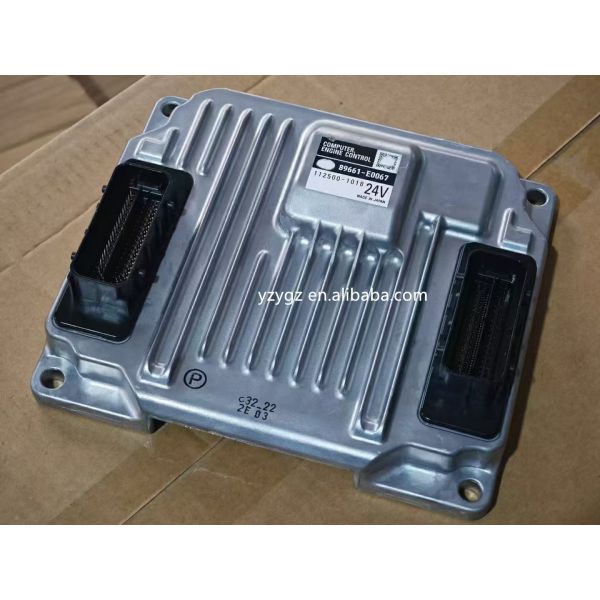 SK200-9 Controller ECU Engine Control Unit 112500-1018 89661-E0067 24V for Kobelco Original Parts