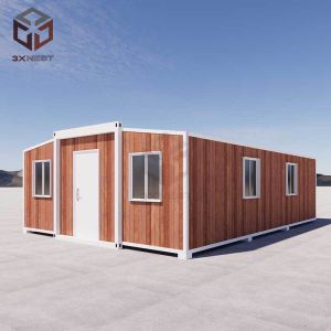 Buy cheap Relocatable Portable 40ft Expandable Container Home Double Glazed Window product