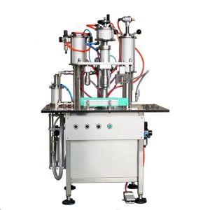 Buy cheap Full Automatic Aerosol Can Filling Machine with Electric Drive product