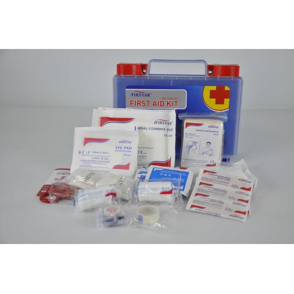 FDA Firstar Basic Handy Office First Aid Kit In Plastic Box For Minor Injury Treatment