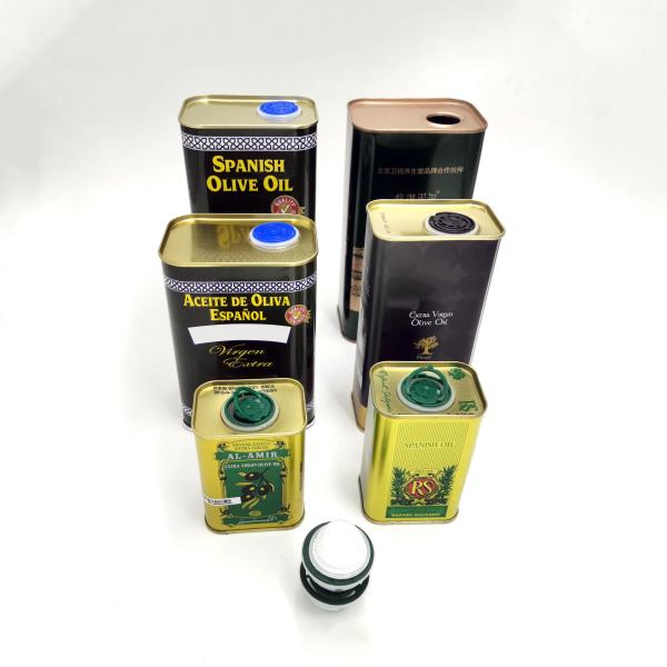 Custom Printed 125ml 150ml 250ml Rectangular Food Grade Tin Can Container for Olive Sunflower Cooking Oil Storage