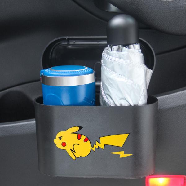 Door Hanging Storage Bucket Cartoon Multi-functional Front Umbrella Storage Artifacts Car Contents Portable Car Trash Can