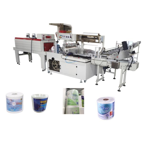 1.35kw Shrink Wrap Sealer Machine Audiovisual Carton Box Maxi Roll Paper