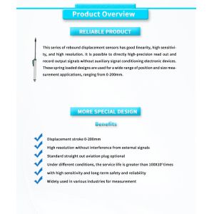 Customized UNIVO UBRE-1Y Resistance-Type Deformation Measurement LVDT Position