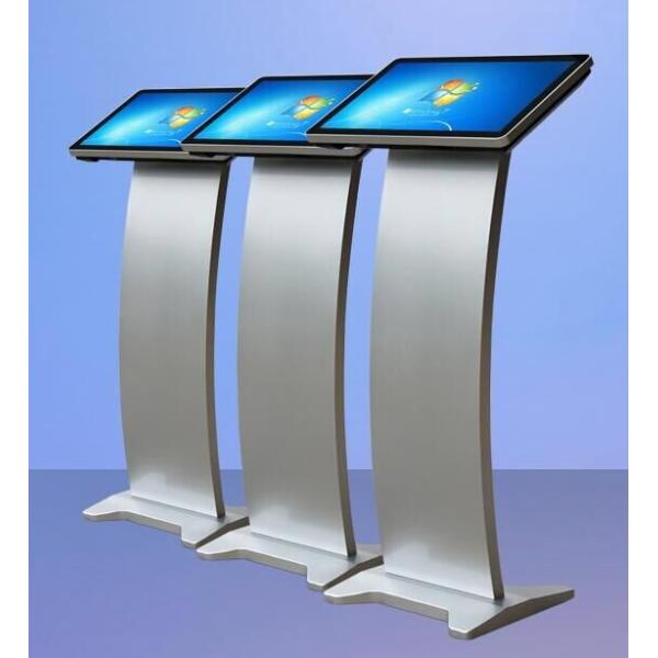 Floor Standing 21.5 Inch Slim Self Service Information Kiosk