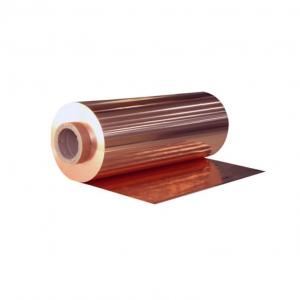 Buy cheap 0.01mm - 1mm Thickness Copper Foil Sheet Roll 99.99% Pure Copper product