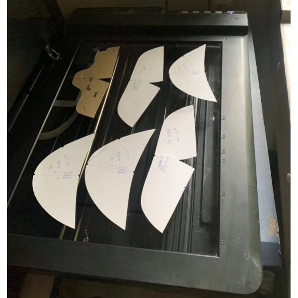 Gel Pen / Tungsten Steel Blade Flatbed Cutter with Flat Thickness Paper Board