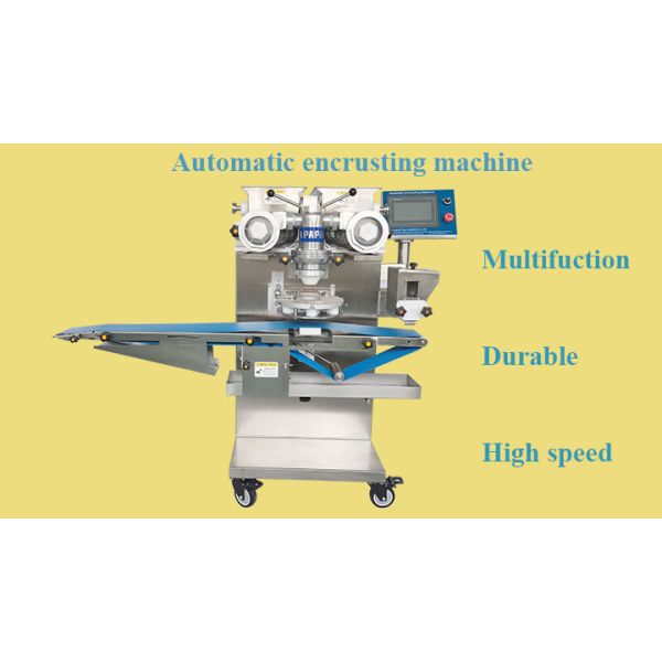 P160 Multipurpose Encrusting Machine Filled Food Production Equipment Use