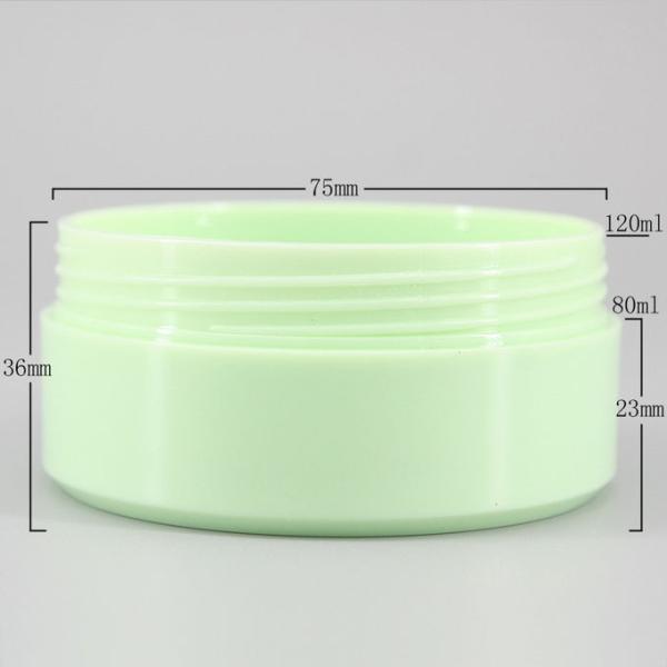 Light Green 36mm 2.7oz Cream Jar Packaging