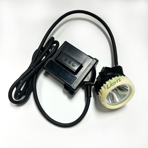 Industrial LED Mining Lamps Corded Cap Rechargeable Model Designed to Offer Bright Lighting for Underground Mining Safety
