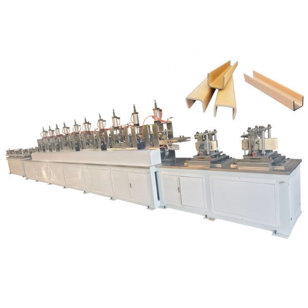 Paper U Channel Machine Cardboard U Shape Craft Paper Edge Protector Paper Corner Board Making Machine