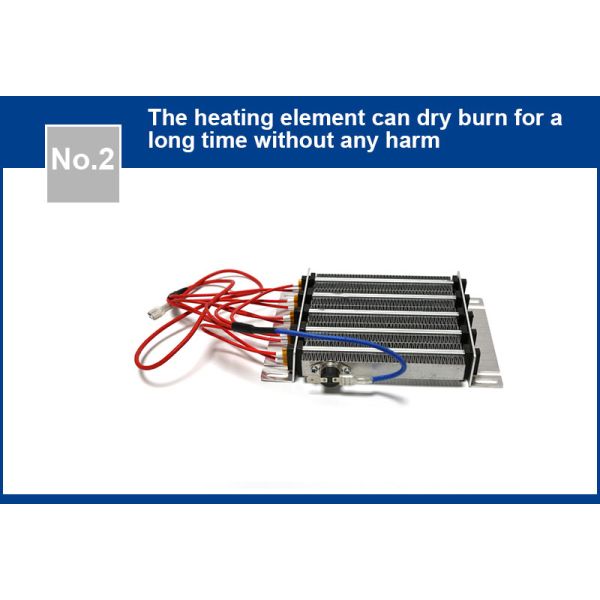 High Efficiency Energy Saving Self-Controlled Temperature PTC Air Heater for Compact Space Applications