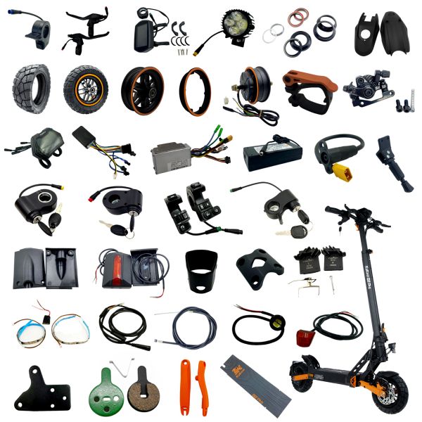 Waterproof 48V E bike Display Screen LCD Instrument Panel with ABS Material for Electric Scooters