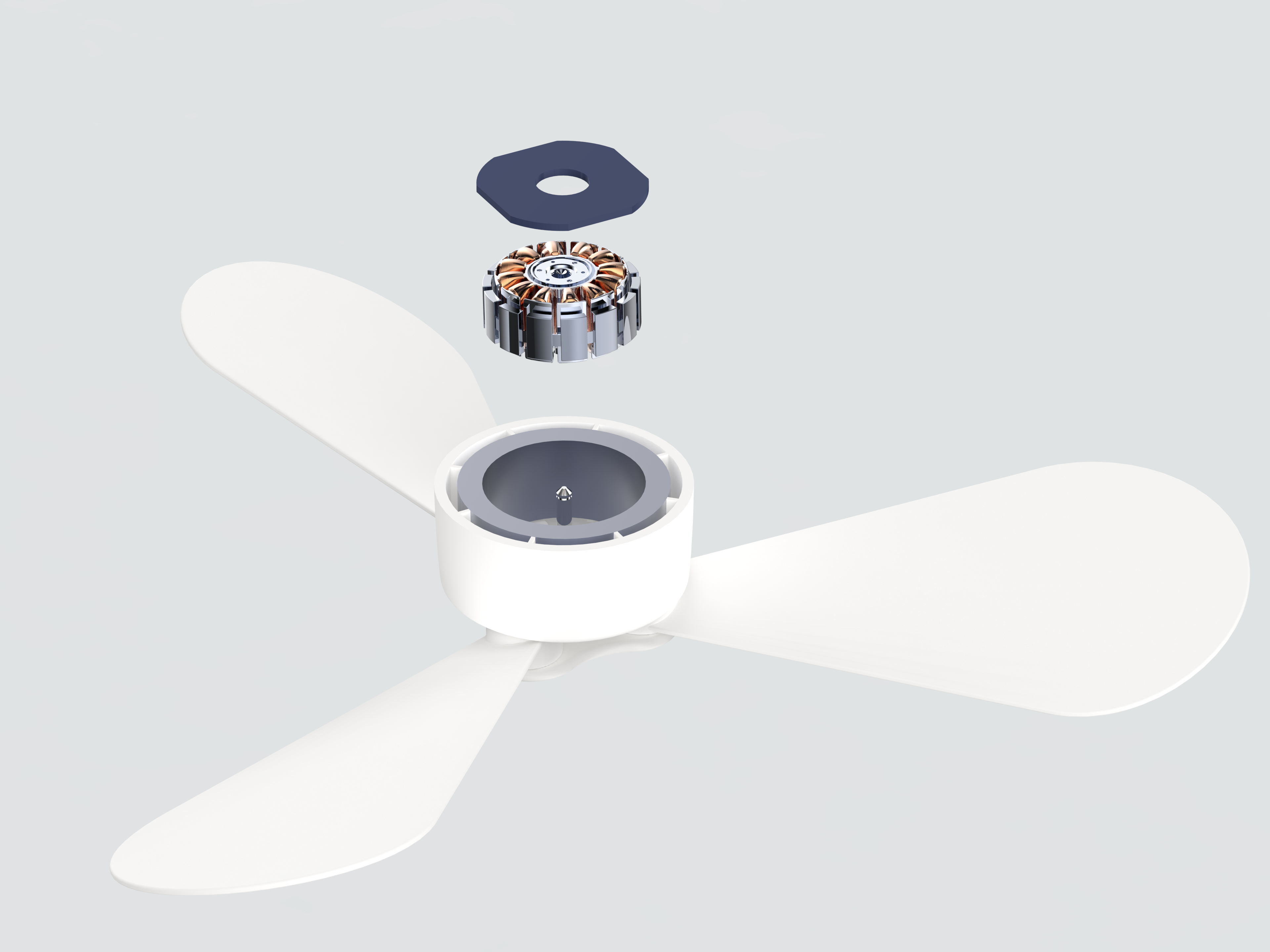 Foldable 3 Blades Portable USB Wireless Remote Control Plug in LED Light Camping Mini Fans Outdoor Ceiling Camping Tripod Fan