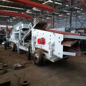 Buy cheap Portable Jaw Crusher with Vibrating Screen product