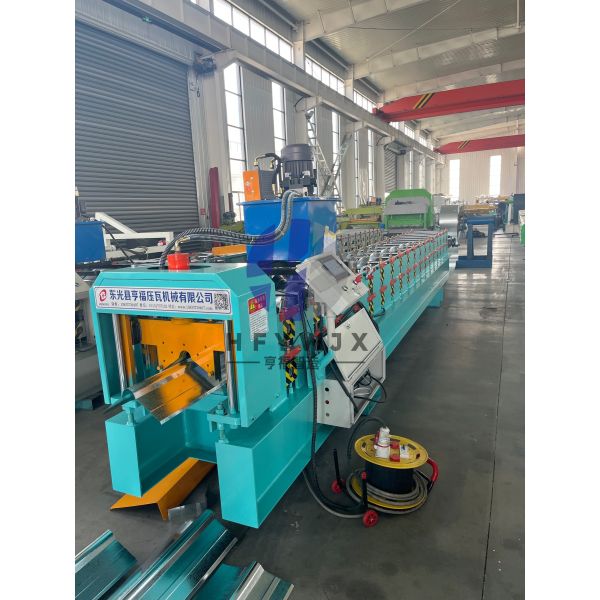 Stable Performance Hydraulic Ridge Cap Roll Forming Machine with Customizable Profiles for Roofing Designs