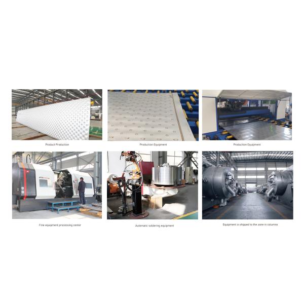 Multi functional Small Size Stainless Steel Industrial Single Inflated Pillow Plate For Immersed Cooling